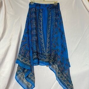 Vintage Kommotion Paisley Handkerchief Skirt Size S